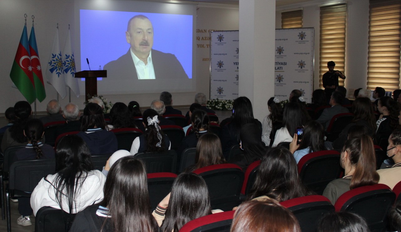 YAP Nizami rayon təşkilatı 20 yanvarla bağlı tədbir keçirdi - FOTOLAR